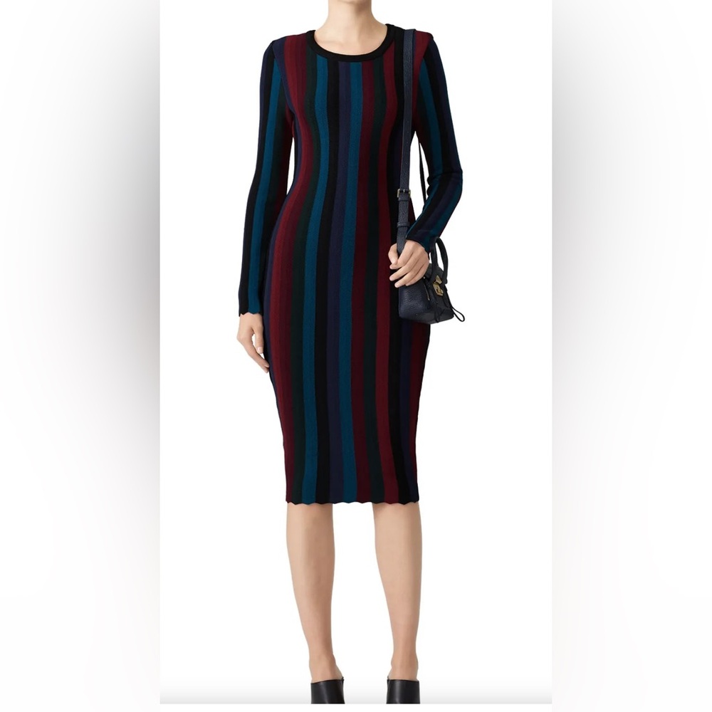 Milly Rent the Runway color block Sheath Dress